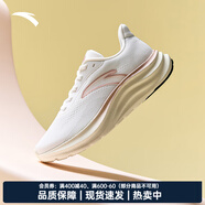 安踏（ANTA）輕云2丨跑步鞋女網(wǎng)面透氣運(yùn)動(dòng)鞋輕便軟底耐磨休閑鞋女122535509R 紙莎白/玫瑰金-4 37.5 （女6.5）