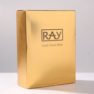妝蕾（RAY）妝蕾泰國(guó)蠶絲面膜男女金色銀色保濕補(bǔ)水提亮膚色10片舒緩 金色1盒10片10片*1盒
