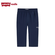 Levi's【商場(chǎng)同款】李維斯兒童童裝7分褲25年夏季新款褲子 深靛藍 140 /60 【建議身高128-140cm】