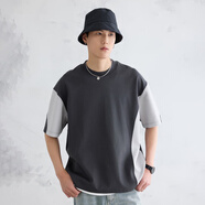 a.b.x內(nèi)搭A(yù)BX夏季薄款 短袖/T恤/polo/襯衫 打底內(nèi)搭合集 DN24172HY08-深灰-基礎(chǔ)短袖T恤【 L 175_