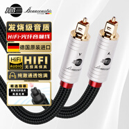 JIB 發(fā)燒級 數字光纖音頻線(xiàn) SPDIF方對方口 電視機頂盒功放投影儀有源音箱回音壁連接線(xiàn)BB-101-1.5米