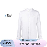 Polo Ralph Lauren男士商務(wù)休閑長袖襯衫710829443002白色 XL