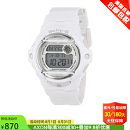 卡西歐（Casio）奢侈品潮牌BabyG休閑運(yùn)動(dòng)手表白色腕表沖浪、皮劃艇