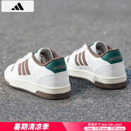 阿迪達(dá)斯 （adidas）板鞋男鞋 2025夏季新款運(yùn)動(dòng)鞋低幫透氣休閑鞋耐磨輕便小白鞋 白綠/時(shí)尚板鞋/曬圖退10 46 （內(nèi)長(zhǎng)285mm）