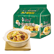 康師傅 方便面 經典香菇燉雞面五連包101g*5 泡面袋裝速食 方便食品