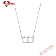 桐汝壁豬鼻子幸運(yùn)項(xiàng)鏈小眾設(shè)計(jì)鎖骨百搭禮女友生日禮物  先鑒別后 豬鼻子項(xiàng)鏈(白金色)