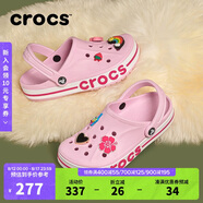 crocs卡駱馳貝雅卡駱班|205089 芭蕾粉-6TG 40(250mm) 