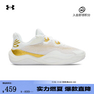 安德瑪（UNDERARMOUR）庫里Curry Splash 24 AP男女情侶運動籃球鞋3027262 白色101 43
