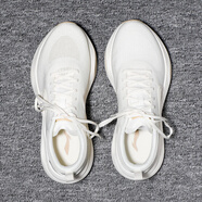 李寧（LI-NING）跑步鞋2025夏季新款驚鴻女舒適反光緩震保護運動(dòng)跑鞋ARHV002 ARHV002-24乳白色 37