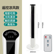 酷迪熊空調扇冷風(fēng)塔扇遙控冷暖兩用家用冷風(fēng)機靜音無(wú)葉風(fēng)扇立式落地扇 觸屏【智能遙控款】