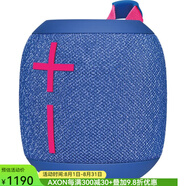 羅技（Logitech） UE WONDERBOOM 3 便攜式藍(lán)牙音箱戶外音響IP67防水22新款 藍(lán)色Performance Blue