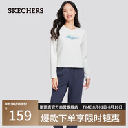 斯凱奇（Skechers）長(zhǎng)褲女士夏季輕薄寬松休閑褲女士下裝褲子透氣運(yùn)動(dòng)褲L224W091