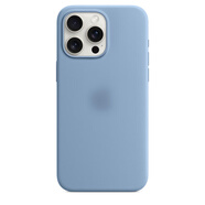 適用于iPhone15ProMax手機殼MagSafe磁吸保護殼保護套蘋果手機套 凜藍色