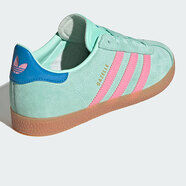 阿迪達斯（adidas）三葉草休閑鞋女鞋2025秋冬季新款GAZELLE德訓鞋T頭鞋低幫輕便板鞋 JP7125泡沫薄荷綠 39