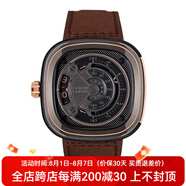 SEVENFRIDAY/七個(gè)星期五 方形表盤(pán) 自動(dòng)機械表瑞表 M系列 男士潮流手表 M2B/01 M2B/01