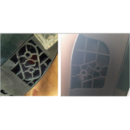 適用于海爾電視通用底座架32/39/40/43/49/50/55/60/65寸支架腳 39-45專(zhuān)用塑膠底座+螺絲