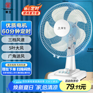華生（Wahson）電風(fēng)扇/臺(tái)扇/低音風(fēng)扇/大風(fēng)量家用電扇/空調(diào)伴侶交流定頻風(fēng)扇 WS-A1201