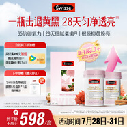 Swisse斯維詩抗糖抗氧雙抗丸禮盒 蝦青素硫辛酸祛黃褪黑亮膚 60粒/瓶*2