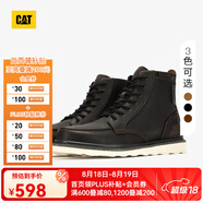 CAT卡特馬丁靴工裝鞋男鞋新復(fù)古回潮機車靴P7049/P712950/P712947 黑色P712947 41