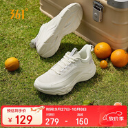 361°運動(dòng)鞋女秋季網(wǎng)面透氣輕便休閑跳繩厚底跑步鞋子女682412245-1