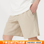 耐克（NIKE）官方 短褲夏季男 25新款冰絲速干透氣五分寬松休閑褲跑步運(yùn)動(dòng)短褲 DV9331-251/彈性面料/刺繡LOGO 卡其 S