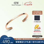 丹尼爾惠靈頓（DanielWellington）DW手鐲男首飾玫瑰金手環(huán)情侶對鐲七夕情人節禮物送男友DW00400001