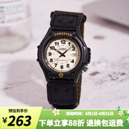 卡西歐手表 學(xué)生運(yùn)動(dòng)簡(jiǎn)約石英小黑表 休閑指針?lè)浪醺咧猩直砥呦ΧY物 FT-500WC-3B森林人綠色
