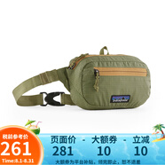 巴塔哥尼亞（Patagonia）巴塔 跑步防潑水戶外腰包1L抗撕裂49447 BUGR-鹿角綠 均碼