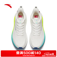 安踏火箭7丨男跑鞋 紙莎白/熒光綠/銀-4 45 (男11)