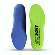 巖植適配美津濃李寧on昂跑運動(dòng)鞋墊高彈超軟吸汗籃球跑鞋羽毛球鞋男女 亮綠(1雙裝) 35