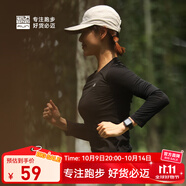 必邁（bmai）魔方速干長(zhǎng)袖高彈力馬拉松跑步運(yùn)動(dòng)套頭衫柔軟吸濕長(zhǎng)袖T恤 經(jīng)典黑 L 女