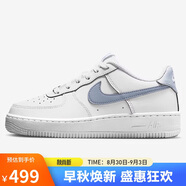耐克NIKE女子大童休閑鞋 AIR FORCE 1 運動鞋CT3839-112白 37.5
