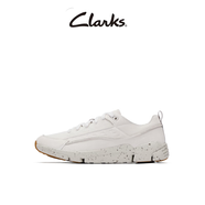 clarksClarks其樂Tri Run男士新款時髦舒適休閑厚底戶外運動鞋 白色261852417 39