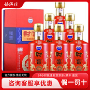 茅臺（MOUTAI）貴州茅臺財富酒系列53度醬香型白酒【喜酒】送禮宴請新老款隨機發(fā) 53度 500mL 6瓶 20年財富貴賓典藏