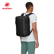 猛犸象（MAMMUT）Seon 男女款戶(hù)外差旅大容量雙肩背包25L 黑色 25 L