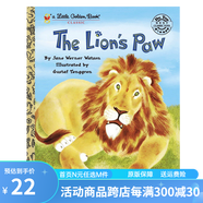 獅子腳上有根刺 英文原版繪本 The Lion is Paw (Little Golden Book) 常青藤爸爸推薦 蘭登金色童書 兒童動物故事啟蒙圖畫書 綠山墻