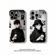 步英POWER適用iPhone15海報(bào)風(fēng)新一小蘭13promax硬12情侶蘋果16e菲林Reno14手機(jī)殼紅米TURBO4柯南 【海報(bào)工藤新一】菲林殼 OPPOFINDX8SPlus