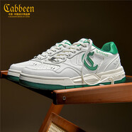 卡賓男鞋秋季新款低幫運(yùn)動(dòng)鞋男百搭時(shí)尚休閑板鞋男小眾輕奢設(shè)計(jì)鞋子男 草綠色 42 【標(biāo)準(zhǔn)皮鞋尺碼】