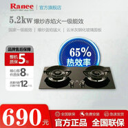 RANEE韓國樂(lè )你燃氣灶雙灶家用燃氣灶大火力 天然氣