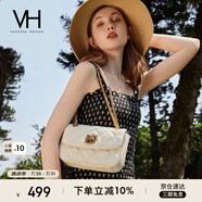 VANESSA HOGAN VH女包茵然軟包系列復(fù)古太陽神斜挎包菱格鏈條腋下包小眾單肩包