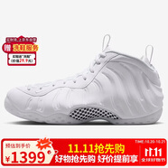 耐克NIKE男子籃球鞋 白噴 AIR FOAMPOSITE ONE運動鞋HJ5195-100白42.5