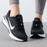 耐克（NIKE）女鞋跑步鞋 2025新款夏季Journey Run慢跑鞋緩震輕便透氣運(yùn)動(dòng)鞋 001-黑白 36