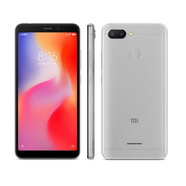 MIUI/小米 Redmi 6通雙卡雙待支持雙電信備用商務(wù)學(xué)生工作室 鉑銀灰 3+32GB 標(biāo)準(zhǔn)版（含充電器） 紅米6