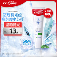 高露潔（Colgate）勁白小蘇打竹炭薄荷美白牙膏180g 去漬清新口氣