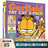 加菲貓英文原版漫畫 合集 故事三合一 Garfield Fat Cat 3 Pack 經(jīng)典趣味幽默漫畫 兒童圖畫故事書 Jim Davis進口原版書籍 綠山墻 加菲貓漫畫 三合一 20