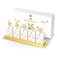 五糧液四川宜賓股份公司出品 52度濃香型白酒 53度 500mL 5瓶 兔年紀(jì)念酒