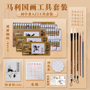 馬利國(guó)畫(huà)顏料初學(xué)者套裝少兒興趣中國(guó)畫(huà)專(zhuān)業(yè)水墨畫(huà)成人山水工筆畫(huà)毛筆彩墨一整套水墨畫(huà)繪畫(huà)材料工具 【國(guó)畫(huà)初學(xué)推薦】入門(mén)工具套裝 12色  5ml