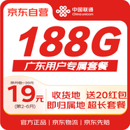 中國聯(lián)通流量卡聯(lián)通19元廣東上網(wǎng)卡純流量非永久手機(jī)卡電話卡全國通用大王卡GDLT2