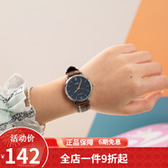卡西歐(CASIO)女表 優(yōu)雅手表 皮帶簡約商務(wù) 生活防水 LTP-VT01L-2B