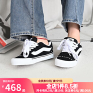 VANS范斯男鞋女鞋Knu Skool海軍藍面包鞋美式復(fù)古鞋板VN0009QCBKA VN000D75Y28 41